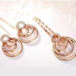 Súprava prsteňových šperkov, zdobená kryštálmi Swarovski