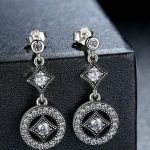 Strieborné náušnice vo vintage štýle