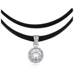 Dvojitý kožený náhrdelník