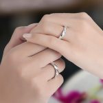 Strieborný snubný prsteň, pánsky, veľkosť 9