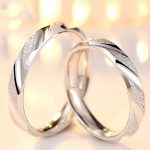 Strieborný snubný prsteň, pánsky, veľkosť 11