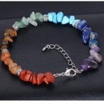 Dúhový náramok s farbami 7 čakier