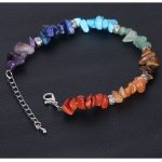 Dúhový náramok s farbami 7 čakier