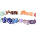 Dúhový náramok s farbami 7 čakier