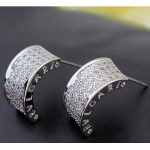 Polkruhové náušnice, Crystal