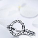 Strieborný prsteň so vzorom obruče, 8