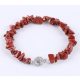 Meditačný náramok, červený jaspis