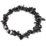 Meditačný náramok, čierny turmalín