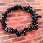 Meditačný náramok, čierny turmalín
