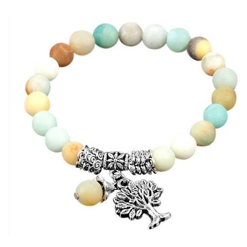 Meditačný náramok, amazonit