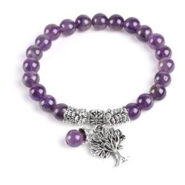Meditačný náramok, ametyst