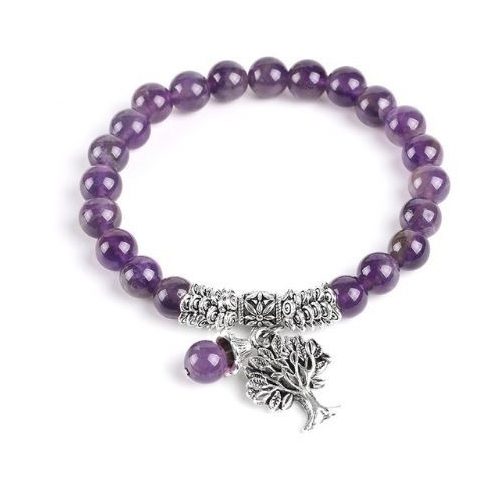 Meditačný náramok, ametyst