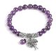 Meditačný náramok, ametyst