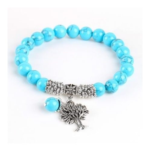 Meditačný náramok, tyrkysový