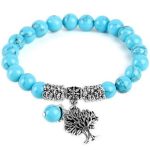 Meditačný náramok, tyrkysový