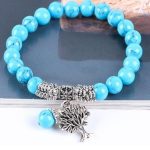 Meditačný náramok, tyrkysový