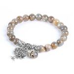 Meditačný náramok, labradorit