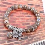 Meditačný náramok, labradorit