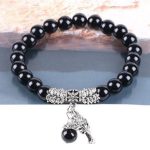 Meditačný náramok, čierny ónyx