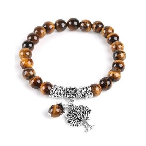 Meditačný náramok, tigrie oko