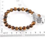 Meditačný náramok, tigrie oko