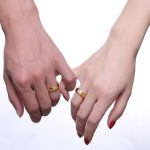 Dámska snubná obrúčka z nehrdzavejúcej ocele, zlatá, veľkosť 9