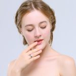 Dámsky snubný prsteň, nerezová oceľ, strieborná, veľkosť 7