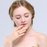 Dámsky snubný prsteň, nerezová oceľ, strieborná, veľkosť 9