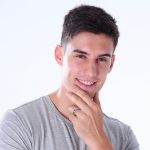 Pánsky snubný prsteň, nerezová oceľ, strieborná, veľkosť 9