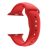 Remienok na Apple Watch, silikónový, 42 mm, červený