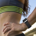 Remienok na Apple Watch, silikónový, 38 mm, čierny