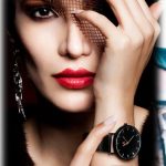 Dámske hodinky Shengke, čierne