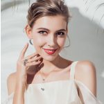 Strieborné náušnice v tvare listu