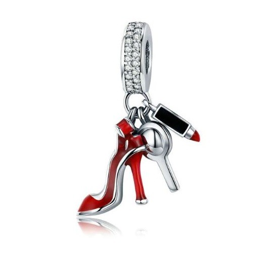 Dievčenský strieborný prívesok so zirkónovým kryštálom