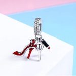 Dievčenský strieborný prívesok so zirkónovým kryštálom