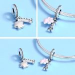 Strieborné kúzlo, labka a kosť