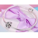 Strieborný mesačný kúzlo s hviezdou