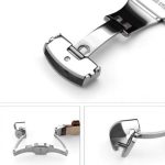 Kožený remienok na hodinky, 20 mm, biely