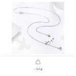 Strieborný náhrdelník so mačacím príveskom
