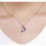 Strieborný náhrdelník so šťastnou vílou