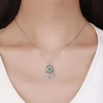 Strieborný náhrdelník s lapačom snov