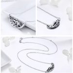 Strieborný náhrdelník s lesnou vílou