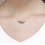 Strieborný náhrdelník s lesnou vílou