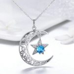 Strieborný náhrdelník s príveskom hviezda