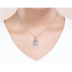 Strieborný náhrdelník s príveskom lapač snov