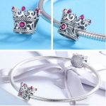 Strieborná korunka so zirkónovým kryštálom