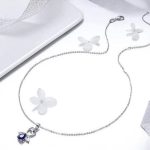 Strieborný náhrdelník s anjelom strážnym