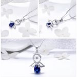 Strieborný náhrdelník s anjelom strážnym