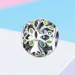 Ezüst charm, életfa