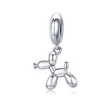 Strieborné balónové kúzlo pre psíka